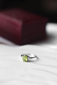 Tbd Handmade Sterling Silver Rings, Birthstone, Peridot Ring, Quartz Rose, Birthstone Ring, Handmade Sterling Silver, Custom Engraving, Solid 925 Sterling Silver, Promise Rings