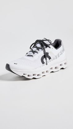 On Cloudmonster Sneakers | Shopbop On Cloudmonster, Cloud Shoes, New Balance 327, Medical Problems, New Sneakers, White Brand, The Vamps, All White, Tennis Shoes