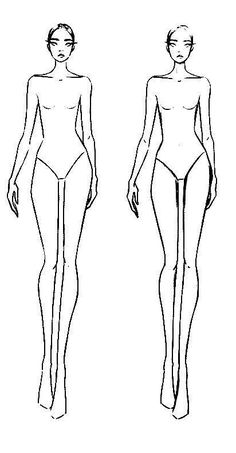 two female mannequins are shown in black and white, one is wearing a bodysuit