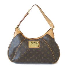 LOUIS VUITTON Thames GM Shoulder hand Bag M56383 Monogram canvas Brown Used Description / Specification Brand Name LOUIS VUITTON Item Name LOUIS VUITTON Thames GM Shoulder hand Bag M56383 Monogram canvas Brown Used Model No. M56383 Color Brown‐ish colors Material Monogram × PVC coated canvas Size H:26cm x W:40cm x D:6cm (H:10.2" x W:15.7" x D:2.4") Strap drop：20cm(7.9") Shoulder：45(17.7") - 51cm(20.1") Pocket >fastener >Inside /Open x 2 Accessories None Date Code DU1009 Instore Code 2107600973920 Up Date 2024/02/09 Condition Pre-owned used Shoulder Bag by LOUIS VUITTON in fair condition. Outside Condition A sense of use, scratches, scrubbing and stains on the item. There are color fading and stains on the tanned leather. Please take a look at the descriptions and the pictures above to chec Pvc Coat, Brown Canvas, D 2, Hand Bag, Monogram Canvas, Canvas Size, Sense, Vintage Fashion, Take That