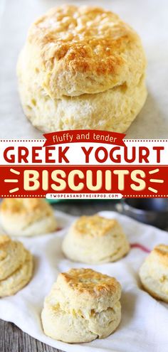 Greek Yogurt Biscuits, easy snack ideas, simple treats Biscuits With Greek Yogurt, Yogurt Biscuit Recipe, Greek Yogurt Biscuits, Yogurt Biscuits, Baking Friends, Healthy Biscuits, Easy Homemade Biscuits, Yogurt Bread, Homemade Greek Yogurt