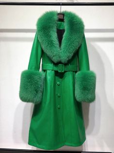 Foxy Brown, Fur Collar Coat, Yellow Blazer, Embellished Jacket, Wool Blend Jacket, Feather Dress, Collared Coat, Green Coat, Brown Coat