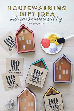 housewarming gift idea with free printable tags