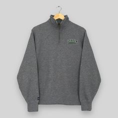 Vintage Loyola University Half Zipper Sweatshirt Medium Jansport Loyola University Pullover Loyola University Chicago Gray Sweater Size M Good Used Condition. Have minor stains, REFER PICTURE. Size (On Tag) : Size M **To make sure if it FITS YOU, refer at the exact measurements. Size Measurement (All measurements were taken lying flat) : Width [armpit to armpit] : 22 inches / 56 cm Length [shoulder to end of garment] : 25.5 inches / 65 cm THIS IS USED CLOTHING! PLEASE DON`T EXPECTED IT TO BE LIK Half Zipper Sweatshirt, Loyola University Chicago, Loyola University, Chicago University, Zipper Sweatshirt, Sweatshirt Zipper, Hoodie Outfit, Gray Sweater, Vintage Sweatshirt