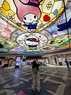 sanrio japan train station tokyo Hello Kitty Hotel Tokyo, Sanrio World Japan, Places To Go Japan, Moving To Japan Aesthetic, Tokyo Trip Aesthetic, Japan Train Aesthetic, Tokyo Disneyland Aesthetic, Tokyo Travel Aesthetic