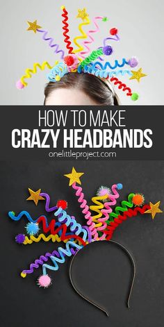 Forget boring accessories -- these crazy headbands are the bold statement your New Year’s celebration needs! Whether you wear them to a party, use them as photo booth props, or gift them to your most fun-loving friends, these silly party headbands are guaranteed to turn heads. Both kids and adults will have a blast using simple dollar store supplies and our easy-to-follow instructions to make them. Wear one of these fun DIY accessories and you'll definitely be the toast of the new year!