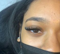 Natural Lash Extensions Black Women Classic, Eyelash Extensions On Black Women, Individual Lashes Black Women Natural, Hybrid Lash Extensions Black Women, Classic Lash Extensions Black Women, Natural Eyelash Extensions Black Women, Eyelashes Black Women, Natural Lash Extensions Black Women, Curly Lash Extensions