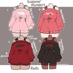 Character Art Ideas Design Reference, Cute Clothes Design Drawing, Mushroom Swimsuit Drawing, Oc Clothing Design, Fashion Design Base, Outfit Art Reference, Cute Clothes Drawing, Oc Outfit Ideas Drawing, Outfit Design Drawing