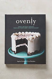 the cover of ovenly by agnes kohle - effinn, featuring an image of a cake on a plate