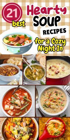 hearty soup recipes for a cozy night