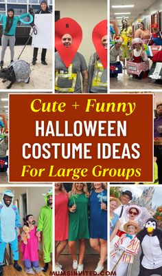 halloween costume ideas for large groups