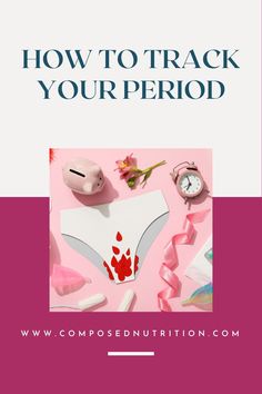 Learn how to track your period! This post will give you a list of the cycle phases, how long they last, and how to identify them! Find more fertility awareness method tips and hormone balancing hacks at composednutrition.com.