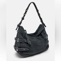 Zara Denim Rocker Bag 89.90 Usd Cross Body Or Shoulder Bag Purse Handbag Denim Fabric Bucket Bag. Strap Details With Rings And Metal Studs. Handles And Crossbody Strap. Magnetic Closure. Height X Length Width: 14.2 X 9.8 X 4.7 Inches (36 X 24 X 12 Cm) Black Outer Shell 100% Cotton Lining 100% Polyester Make An Offer! Make It Yours! New! No Flaws. Great Condition. Never Worn/Used Bundle & Save 90% Of The Listed Items Are Never Worn/Used & With Tag Cute Adorable Cool Amazing Awesome High End Surprise Graduation Gift Valentine Bridesmaid Easter Mother's Day Valentine Christmas Wedding Birthday Baby Shower Best Friend Aunt Grandma Girl Spring Summer Fall Winter Festival Date Night Event Fabric Bucket Bag, Fabric Bucket, Rings Metal, Zara Bags, Boho Leather, Denim Bag, Mode Vintage