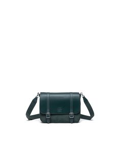 Orion Retreat Crossbody Bag 3.5L | Herschel Supply Co. Green Leather Satchel For School, Leather School Bag With Buckle Closure, Leather School Bags With Buckle Closure, School Leather Bags With Buckle Closure, School Bags With Buckle Closure In Leather, Functional Green Leather Shoulder Bag, Chicory Coffee, Herschel Supply Co, Santa Baby