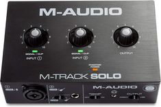 the m - track solo is an audio interface