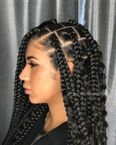 Goddess Box Braids, Crochet Box Braids, Jumbo Box Braids, Long Box Braids, Girls Hairstyles Braids