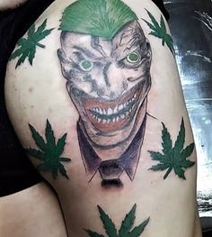 Tato Joker, Tato Naruto, Awful Tattoos, Horrible Tattoos, Unique Tattoos For Men, Tattoos Infinity