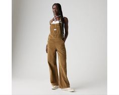 11.3 ounce Everyday overalls meets the perfect loose fit. Our Baggy Overalls feature classic adjustable straps, a straight leg cut and functional pockets. Workwear-inspired overalls With a baggy fit Features adjustable straps Crafted with soft corduroy Baggy Dungarees, Brown Overalls, Levis Overalls, Baggy Overalls, Corduroy Overalls, Maxi Jumpsuit, Women's Overalls, Pullover Cardigan, Levis Women