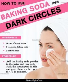 Baking Soda for Dark Circles #tattooremovalfacts Baggy Eyes, Skin Care Routine For 20s, Remove Dark Circles, Under Eyes, Dark Circles Under Eyes, Dark Circle, Natural Treatments, Eye Care, Dark Circles