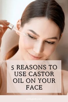 5 Reasons To Use Castor Oil On Your Face - How To Grow Eyelashes, Great Lash, Night Time Skin Care Routine, Lash Growth, Nighttime Skincare, Lash Serum