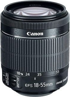 Amazon.com : Canon EF-S 18-55mm f/3.5-5.6 is STM Camera Lens : Digital Slr Camera Lenses : Electronics Photo Lens, Nikon D3200, Sony A6000, Canon Camera