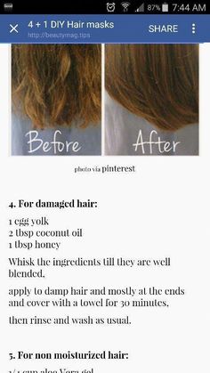 Diy Hair Masks, Hair Mask For Damaged Hair, Mask Hair, Diy Hair Mask, Super Hair, Healthy Hair Tips, Hair Remedies