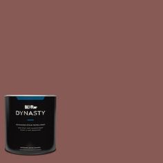 a can of paint that is brown and has the words dynaasty on it