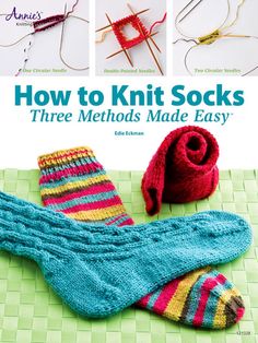 the book is about how to knit socks