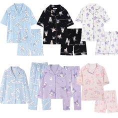 Snuggle up with comfort in this Kawaii Sanrio Pajama. Crafted from soft cotton, the all-in-one pajama ensures a cozy and restful night of sleep. The looks-like-new construction ensures you stay comfortable and warm for years to come. Kawaii Cotton Sleepwear For Loungewear, Cotton Kawaii Sleepwear For Loungewear, Kawaii Cotton Sleepover Sets, Kawaii Cotton Sets For Sleepover, Kawaii Cotton Sleepwear For Bedtime, Kawaii Cotton Pajama Party Sets, Kawaii Cotton Bedtime Sets, Kawaii White Sleepwear For Home, Cute Cartoon Print Sleepwear