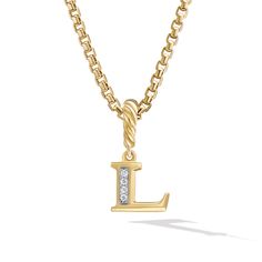 9mm Pave Initial Pendant Enhancer Di 18k- L L Initial, Coin Shop, Diamond Collection, Diamond Education, Ring Pendant Necklace, Amulets, Jewelry Repair, Custom Jewelry Design, Initial Pendant