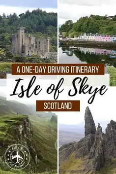 the isle of skye in scotland is one day driving itinerary