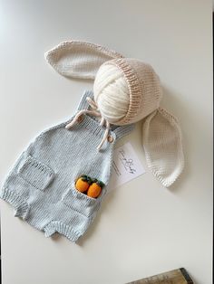 Cuddle and Kind Matching Henry the Bunny Outfit, Baby Halloween Costume, Baby Bunny Outfit, Bunny Hat,newborn Photoshoot Outfit, Baby Romper - Etsy