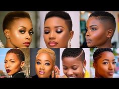 60 + Black Women Low Maintenance Short and Haircuts Picture Ideas | Pixie, Low Cut, TWA Hairstyles for Short Hair | Trendy Short Hairstyles LookBook Low Haircut For Ladies, Low Taper Fade Women, Short Hair Cuts For Women Round Head, Low Cut Hairstyles For Ladies, Very Short Hair Black Women, Low Haircut For Black Women, Low Cut Hair Black Women, Black Ladies Haircut, Bald Women Fashion