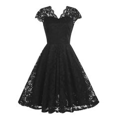 PRICES MAY VARY. Elegant semi formal dresses for women vintage 50s 60s floral lace short sleeve dress, V neck empire waist knee length black lace dress wedding dress bridesmaid dresses tea party dress for women, women's formal dresses women's cocktail dresses. Formal dresses for women evening party, 50s style dress for women summer casual skater midi dress stretchy flared a-line party dress for women. Evening gowns for women formal midi dresses for women formal evening dresses gala dresses. Blac 50s Goth, Black Lace Wedding Dress, Easter Dresses For Women, Vintage Tea Dress, Floral Lace Shorts, Embroidery Vintage, Dress 2024, Formal Party Dress, Illusion Dress