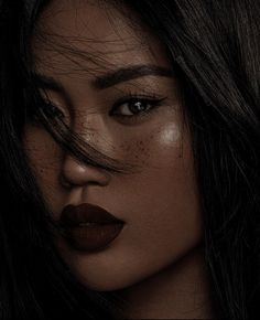 Chase Carter, Good Morning Angel, Dark Academy, Dark Portrait, Character Board, Brown Eye, Black Women Makeup, Favorite Makeup, Model Aesthetic