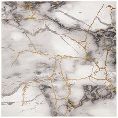 an abstract marble background with gold and silver streaks on the top, in shades of grey