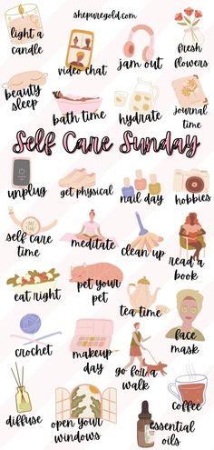 Sunday Checklist, Self Care Checklist, Sunday Routine, Self Care Journal, Mental Training