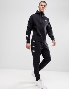 image.AlternateText Nike Tracksuit Outfit, Nike Air Mens, Outfits With Air Force Ones, Nike Clothes Mens, Black Tracksuit, Tracksuit Outfit, Nike Tracksuit, Track Suit Men