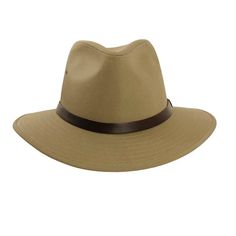 Ventura Mens Outback Hat Front View Australian Outback Hat, Straw Cowgirl Hat, White Cowboy Hat, Brown Cowboy Hat, Hats For Big Heads, Leather Cowboy Hats, Surf Hats, Patriotic Hats, Black Cowboy Hat