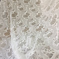 Unique design boho and beach wedding lace fabric in 3 meters long Both sides are same scalloped as you can see from picture Gorgeous for wedding gown, bridal dress, haute couture , bridal accessories Width is about 150cm , this lace is cut at 3 metrs per one piece, no longer is available . One piece is 575g at net weight, shipping cost apply accordingly . my shop link: http://www.etsy.com/shop/lacetime ------------------------------------------------------ --------------------------------------- Bohemian Scalloped Lace In Cream, Bohemian Cream Scalloped Lace, Cream Bohemian Scalloped Lace, Haute Couture Bridal, Wedding Gown Lace, Haute Couture Fabric, Bodice Applique, Embroidery Wedding, Bridal Lace Fabric