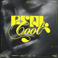 a black and yellow poster with the words bbg cook on it's face