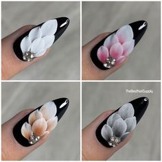 3D Acrylic Flower (6 Color Options)    - Size Varies     - Easy to Apply    - High Quality and Handmade     - Pick Between 6 Different Colors     - Great for Nails, Arts and Craft and much more!  ➢Find more Acrylic Flower designs at the link below, https://www.etsy.com/shop/BestNailSupplyLLC?ref=seller-platform-mcnav&section_id=39075488 ➢Wholesale available, contact us for more info Style 3d Nail Acrylic, Nail Art Designs 3d Flowers, Three D Nail Art, 3d Nails Acrylic Art Designs, Acrylic Nail Art 3d Flower Designs, 3d Nail Art Design, 3d Art On Nails, 3d Nail Art Designs Acrylics, 3d Art Nail Designs