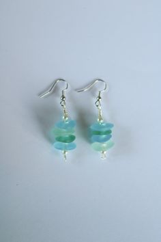 the "sea girl earrings" are a  silver earring with sea glass and pearls. do NOT wear this in water, as it could tarnish! not recommended for children under 8 as small objects could present as a choking hazard. Cheap Beach Earrings With Tiny Beads, Chesapeake Va, Doll Jewelry, Small Objects, Girls Earrings, Silver Earring, In Water, Sea Glass, The Sea