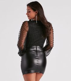 Luxe Be A Lady Faux Pearl Bodysuit | Windsor Fall Party V-neck Bodysuit, Sheer Bodysuit For Night Out In Fall, Fall Bodysuit With Sheer Sleeves For Night Out, Elegant Mesh Top With Mesh Sleeves For Night Out, Elegant Bodysuit For Fall Night Out, Party V-neck Blouse With Sheer Sleeves, Elegant Fall Bodysuit For Night Out, Sheer Sleeves V-neck Blouse For Party, Party Blouse With Sheer Sleeves And V-neck