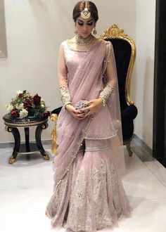 New Wedding Dress Indian, Bride Wars, Wedding Dresses Pakistani, Desi Wedding Dresses, Vestidos Color Rosa