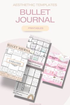 Dive into the world of artistic planning with our Must-Have Bullet Journal Printable Templates! Blend productivity with artistry as to-do lists evolve into masterpieces and goals manifest in beautifully inked aspirations. Explore how aesthetic and interactive templates can transform your planning ex Templates Aesthetic, Aesthetic Creative, Grocery List Template, Digital Bullet Journal, Journal And Planner, Unique Planner, Bullet Journal Printables