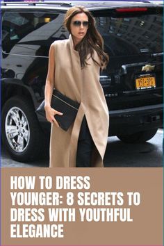 Discover 8 secrets to dressing with youthful elegance! Learn how to mix classic and modern pieces, embrace bold colors, and choose trendy accessories to create a chic, age-defying look. Confidence is key—feel fabulous at any age with these simple style tips! #YouthfulElegance #FashionTips #StyleInspiration #ChicStyle #TimelessFashion #OutfitIdeas #ElevateYourStyle Moda Over 40, Confidence Is Key, How To Look Expensive, Maternity Chic, Gardening Outfit, How To Mix, Classic Wardrobe Staples, Stay Young, Minimalist Wardrobe