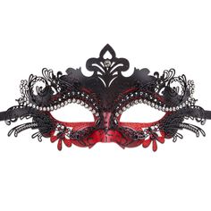 PRICES MAY VARY. High Quality Plastic. Metal Wings, Sparkling Rhinestone. Environment-friendly material, poison free. Comfortable, lightweight, luxury design. Perfect for Halloween, masquerade, costume cosplay party ,fashion shows , wedding, mask events , night club etc. About us, Professional factory, welcome to our store for more choices with best price. What we pursue is your satisfaction of our service, not just for our goods. For any reason you are unsatisfied with our product at any time, Red Masquerade Mask, Masquerade Halloween Costumes, Halloween Party Events, Metal Mask, Halloween Costume Mask, Metal Wings, Cute Mask, Masquerade Costumes, Holiday Costumes