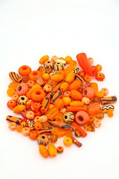 Embrace the energy of the Sacral (Second) Chakra with this vibrant Orange Bead Grab Bag. Lift your spirits with this energetic mix of orange beads. Designed for the spirited creator, this vibrant collection embodies the essence of creativity, pleasure, sensuality, and emotions, making it an ideal choice for both hobbyists and professional designers crafting chakra jewelry. Why You'll Love This Grab Bag: Diverse Materials: Each bag is a treasure trove of textures and finishes, featuring a handpic Wood Beads Jewelry, Second Chakra, The Sacral Chakra, Bead Soup, Beaded Jewelry Bracelets, Chakra Beads, 108 Mala Beads, African Trade Beads, Chakra Jewelry