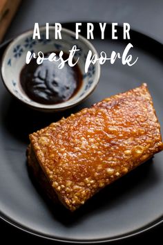 Roasted pork belly with crispy skin Air Fryer Belly Pork, Airfryer Pork Belly Recipes, Crispy Pork Belly Air Fryer, Air Fryer Pork Belly Recipes, Pork Belly Recipes Crispy Air Fryer, Airfryer Pork Belly, Pork Belly Air Fryer Recipe, Chicharones Recipe, Pork Belly Recipe Oven